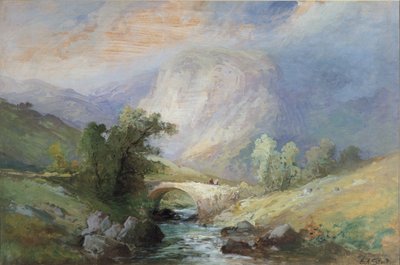 Paesaggio del Lake District da William Edward Stott